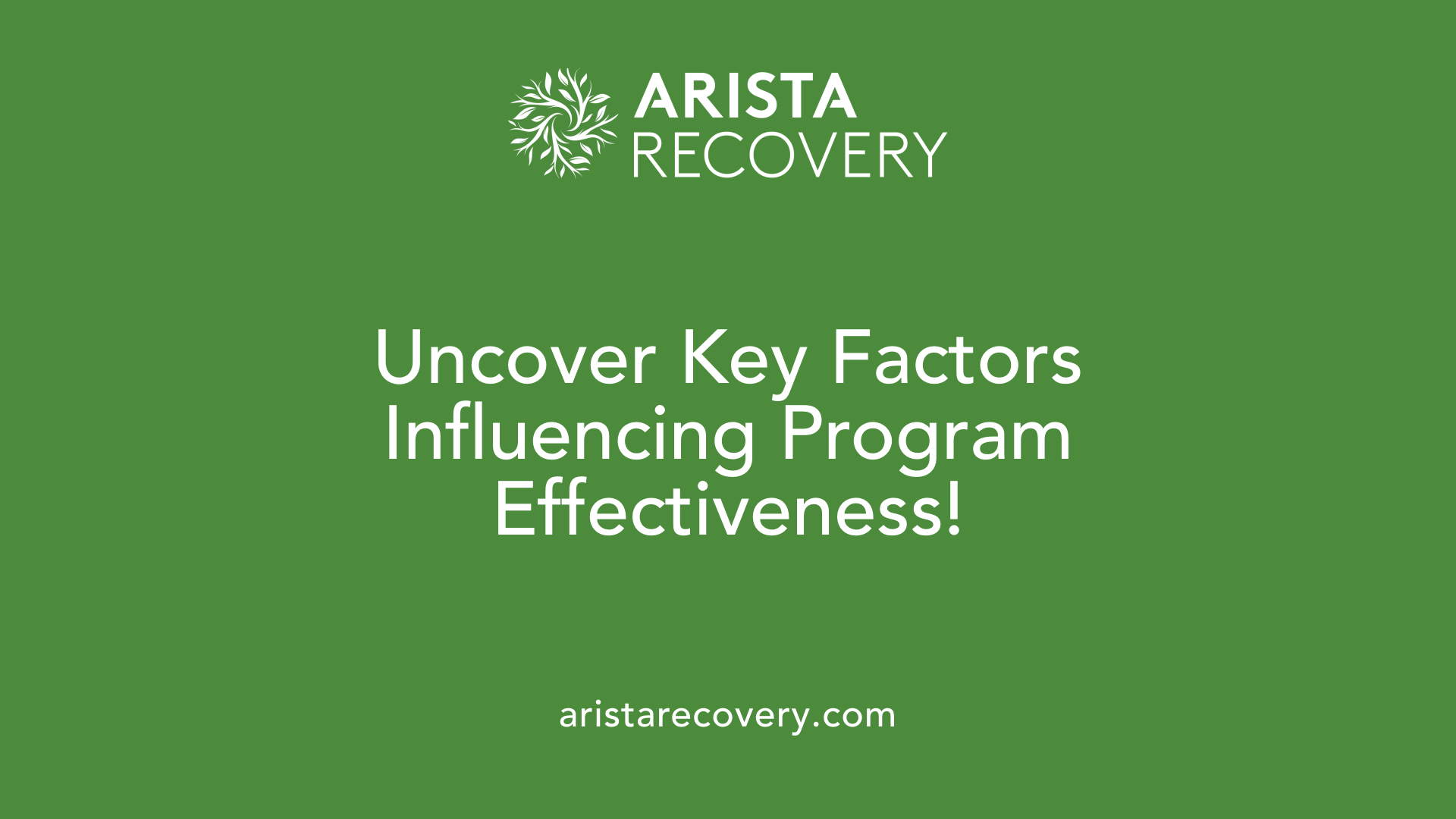 Uncover Key Factors Influencing Program Effectiveness!