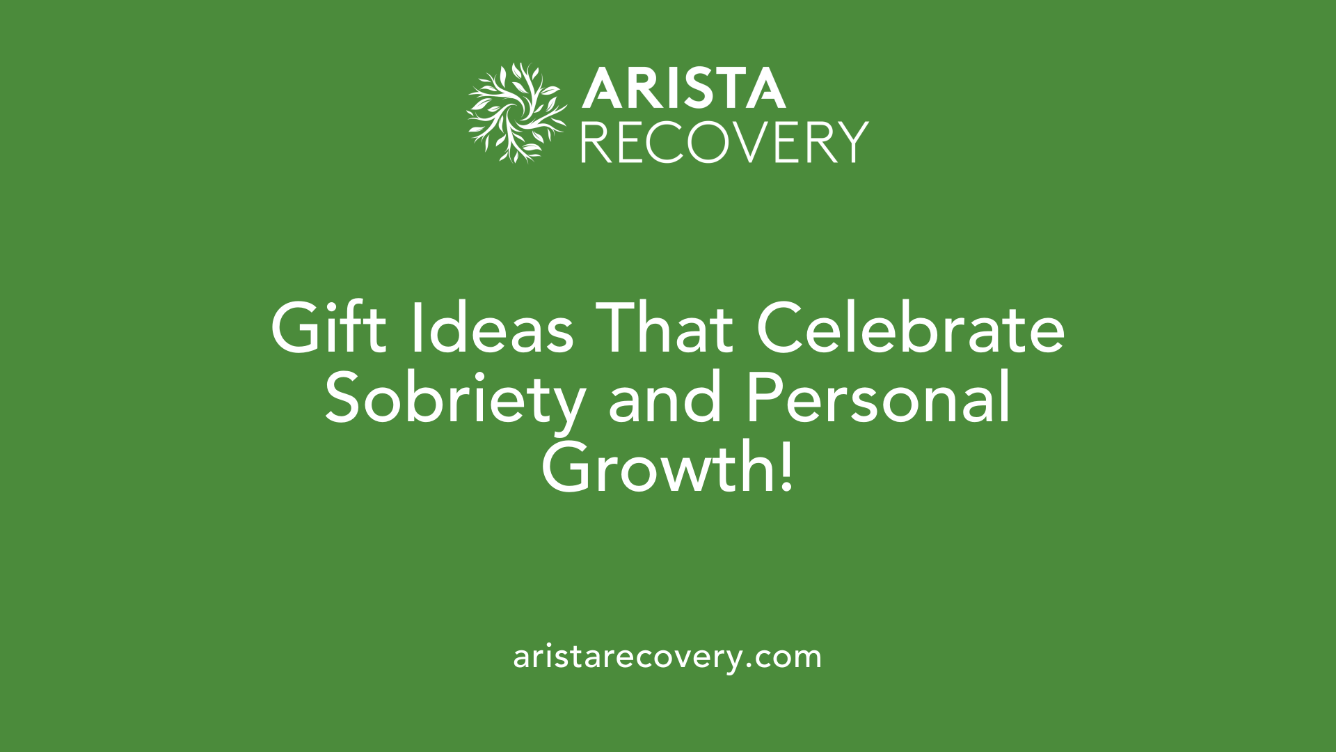 Gift Ideas That Celebrate Sobriety and Personal Growth!