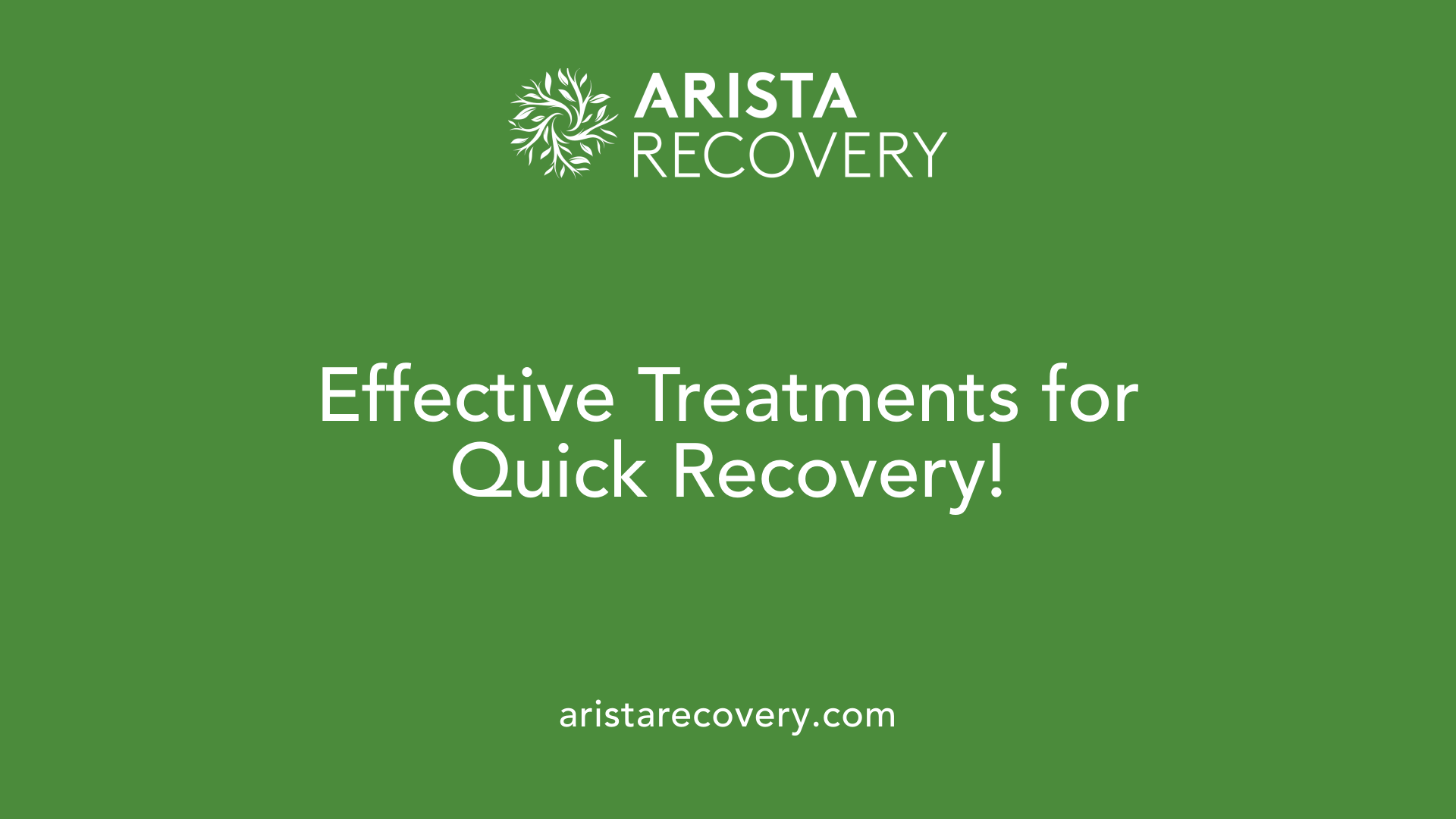 Effective Treatments for Quick Recovery!