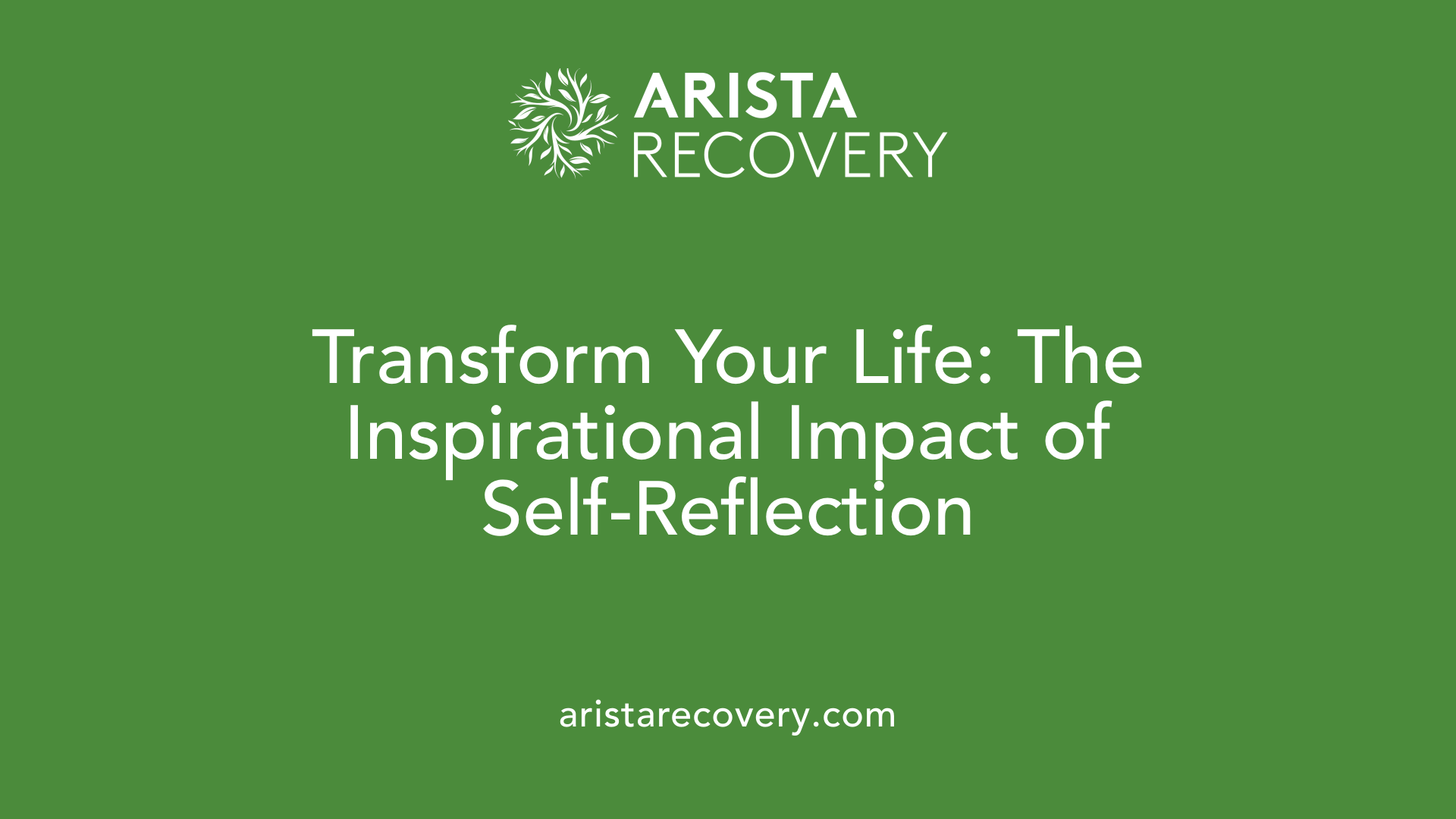 Transform Your Life: The Inspirational Impact of Self-Reflection