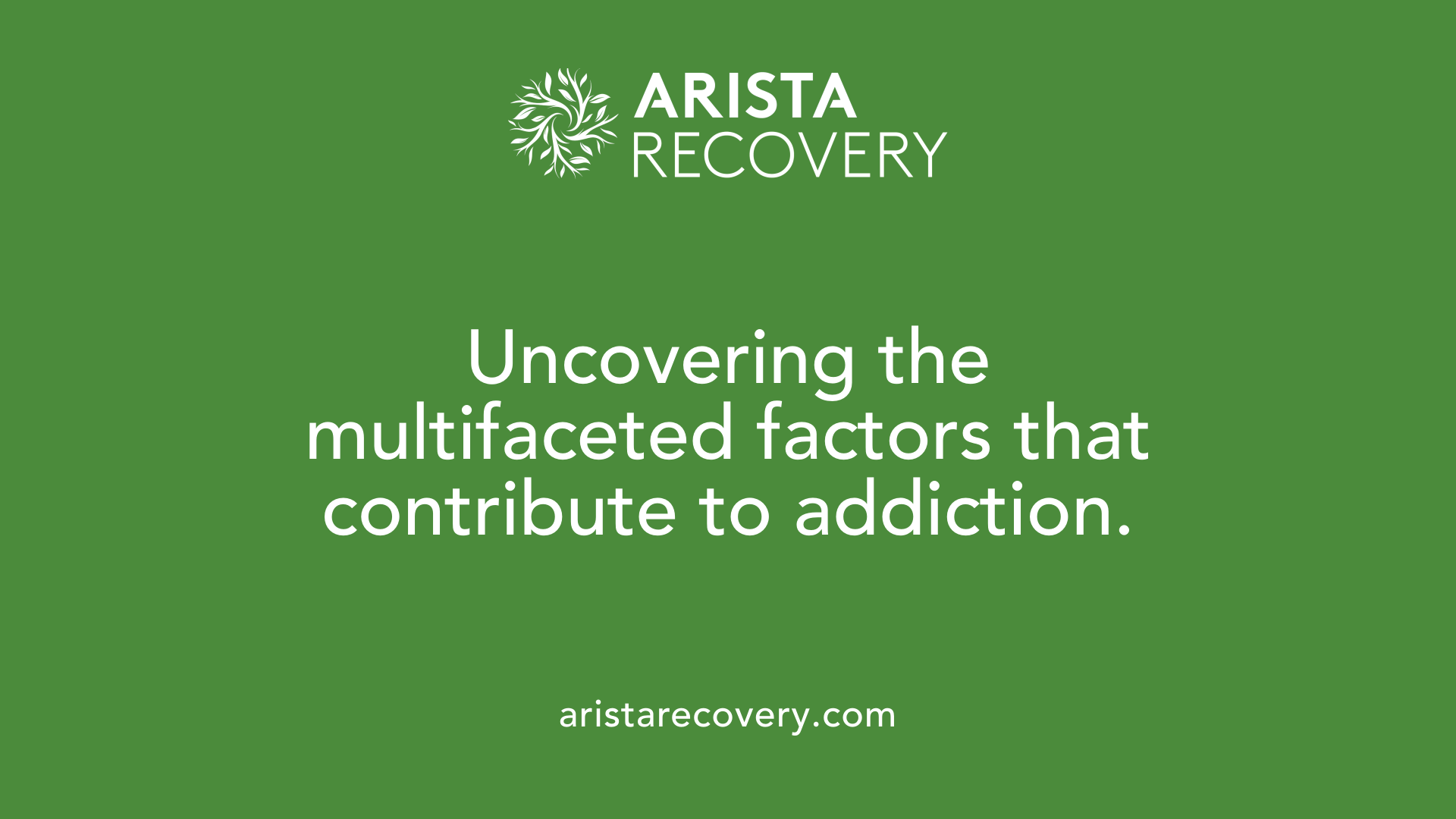 Uncovering the multifaceted factors that contribute to addiction.