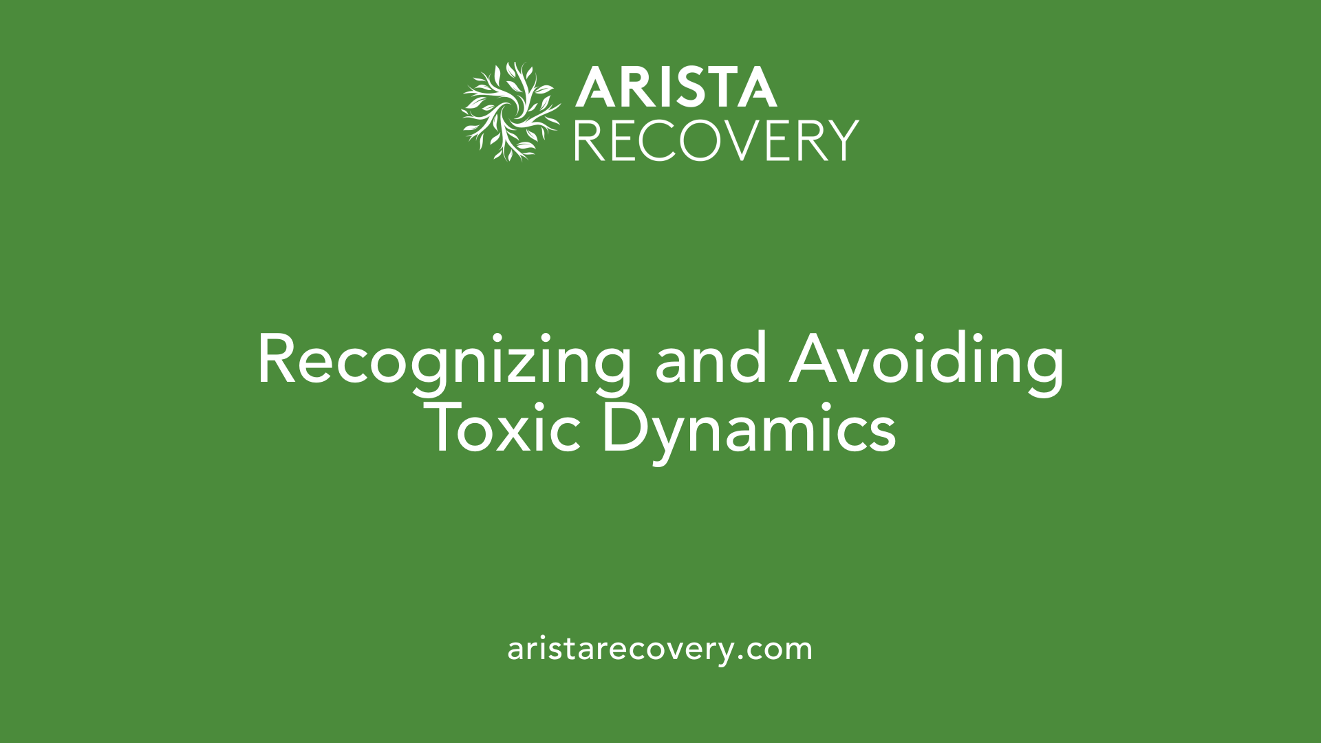 Recognizing and Avoiding Toxic Dynamics
