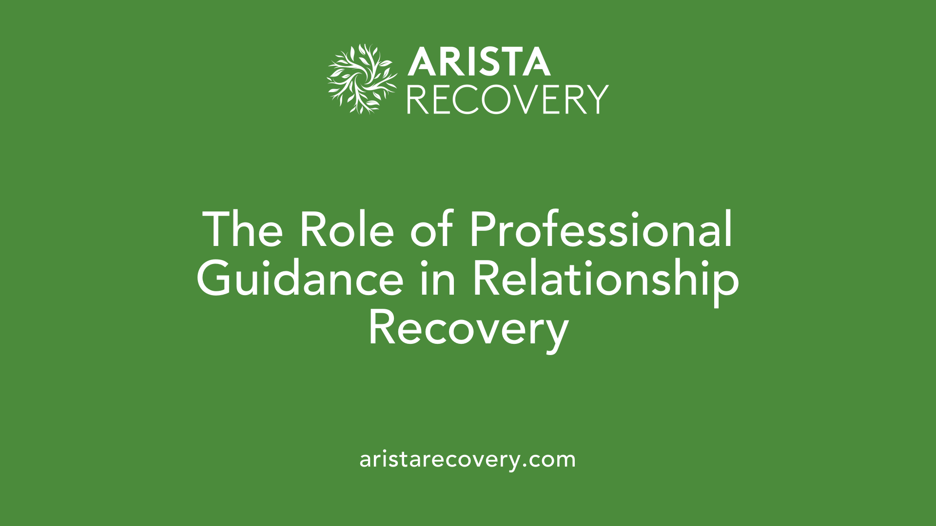 The Role of Professional Guidance in Relationship Recovery