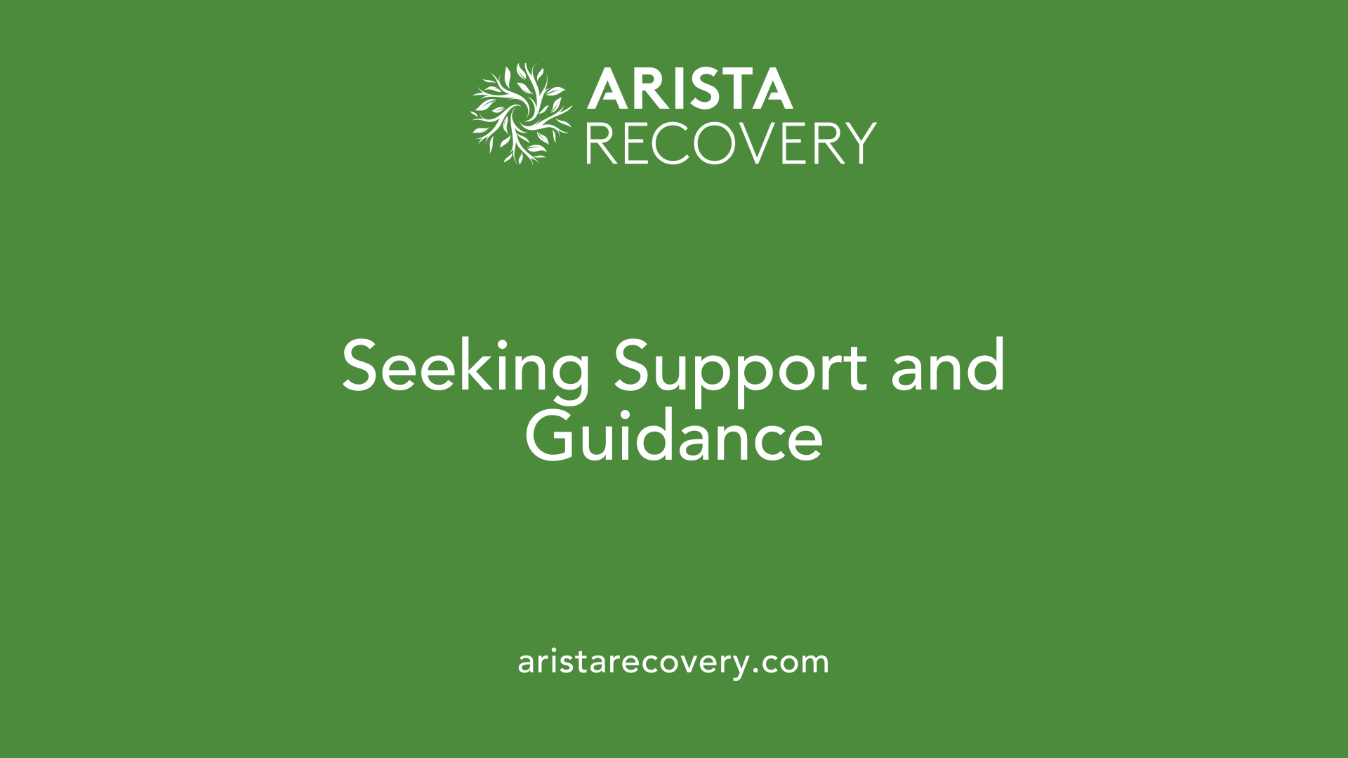 Seeking Support and Guidance