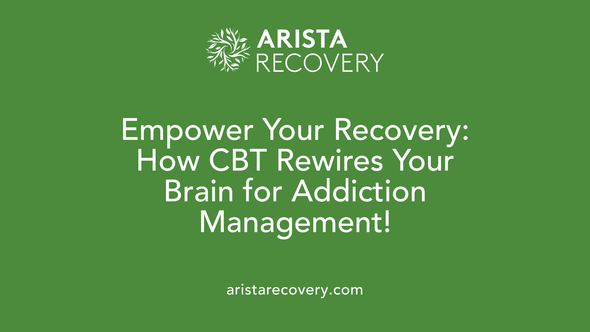 Empower Your Recovery: How CBT Rewires Your Brain for Addiction Management!