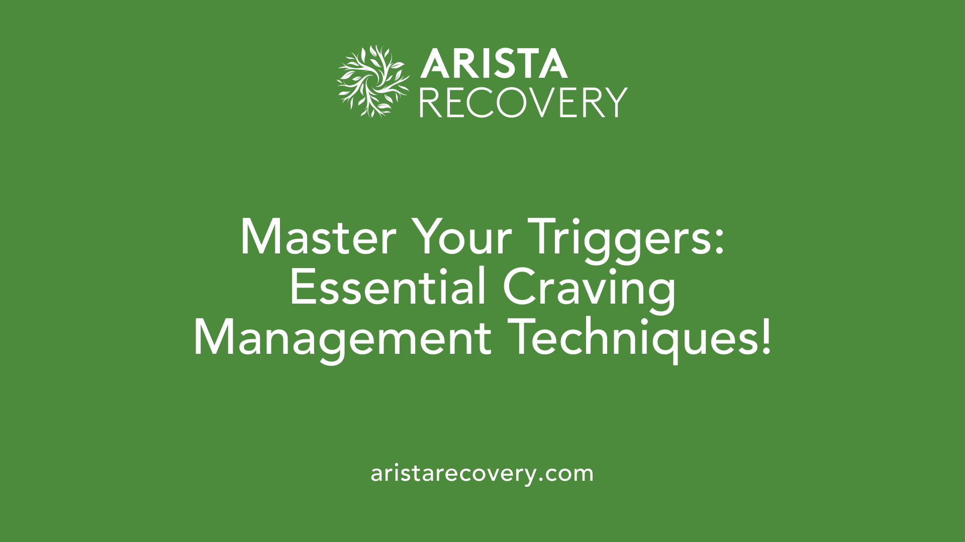 Master Your Triggers: Essential Craving Management Techniques!