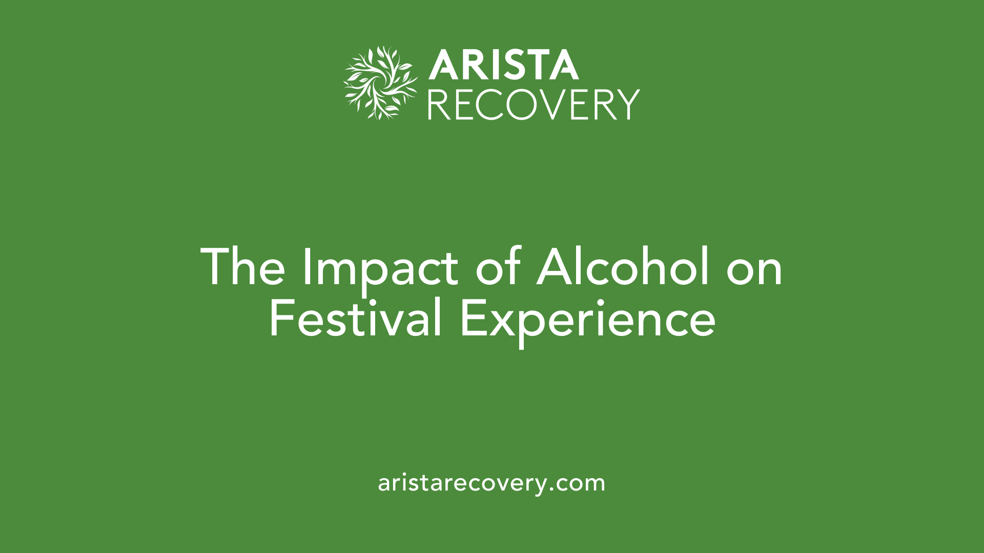 The Impact of Alcohol on Festival Experience