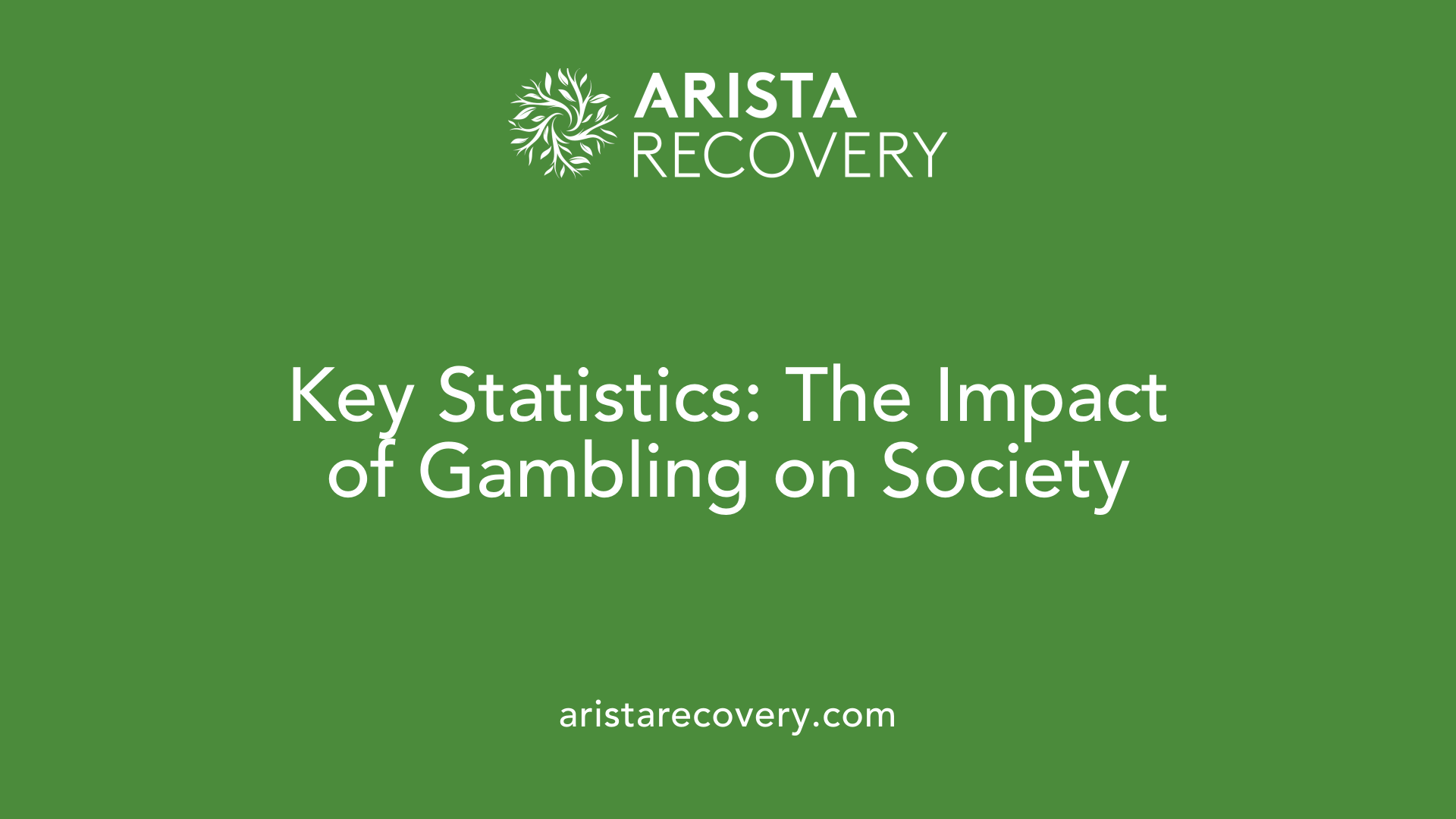 Key Statistics: The Impact of Gambling on Society