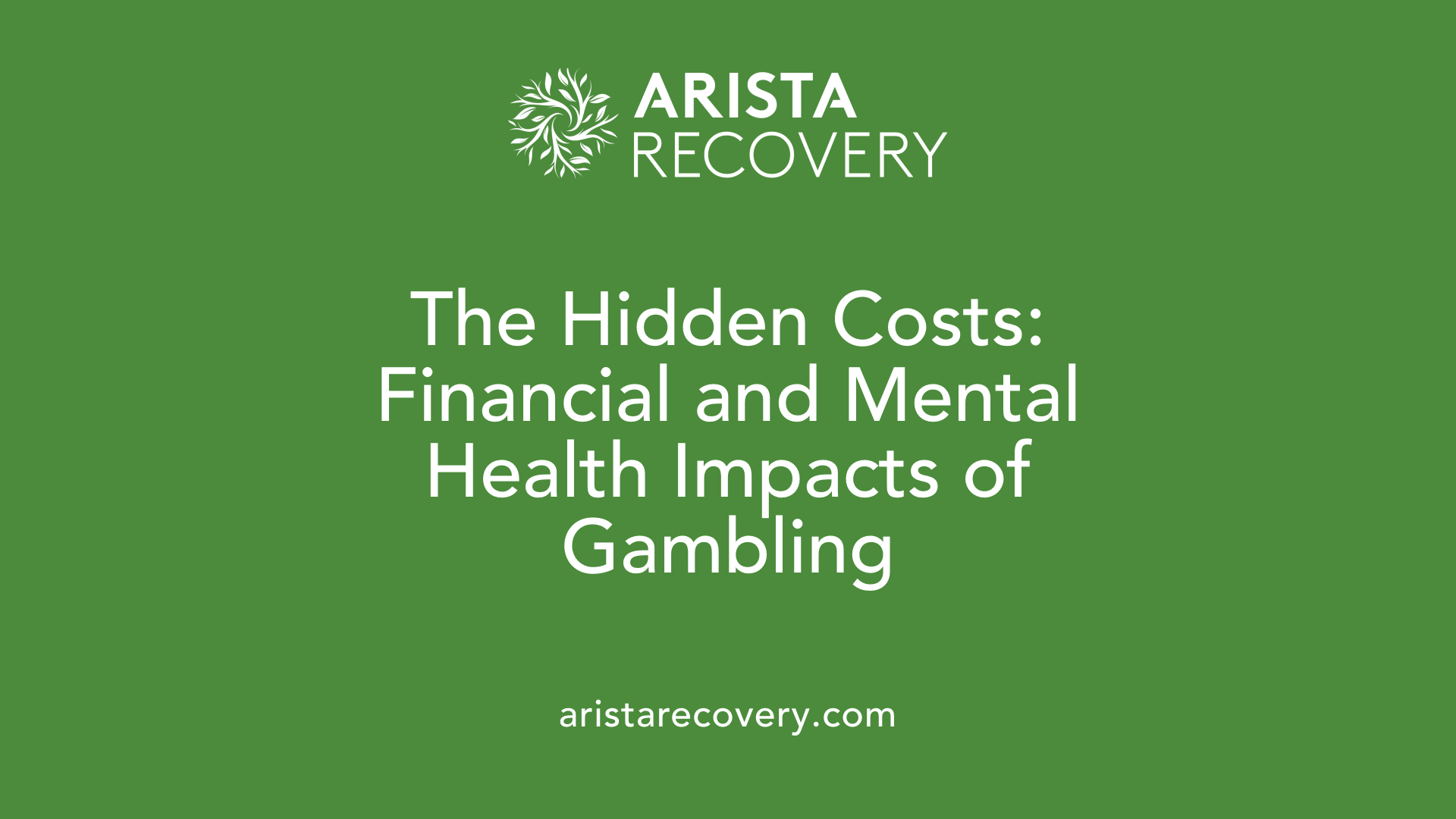 The Hidden Costs: Financial and Mental Health Impacts of Gambling