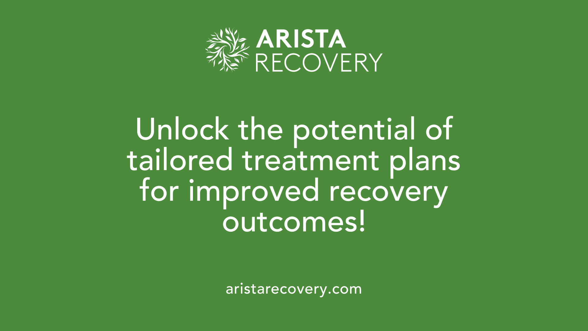 Unlock the potential of tailored treatment plans for improved recovery outcomes!