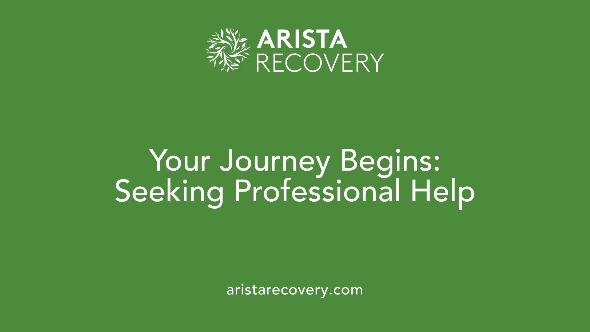 Your Journey Begins: Seeking Professional Help