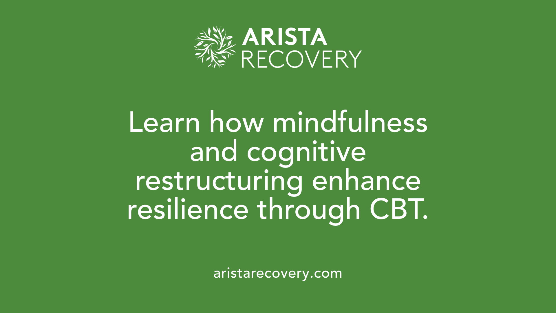 Learn how mindfulness and cognitive restructuring enhance resilience through CBT.