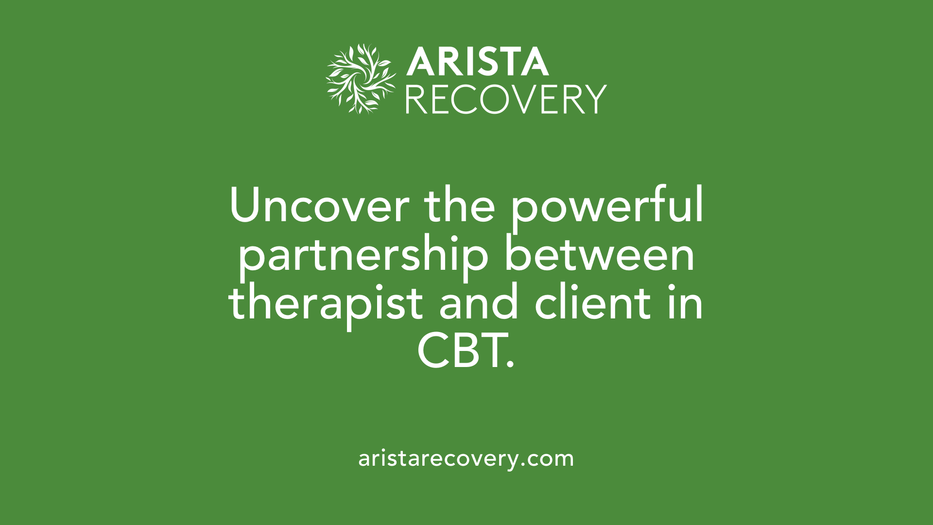 Uncover the powerful partnership between therapist and client in CBT.