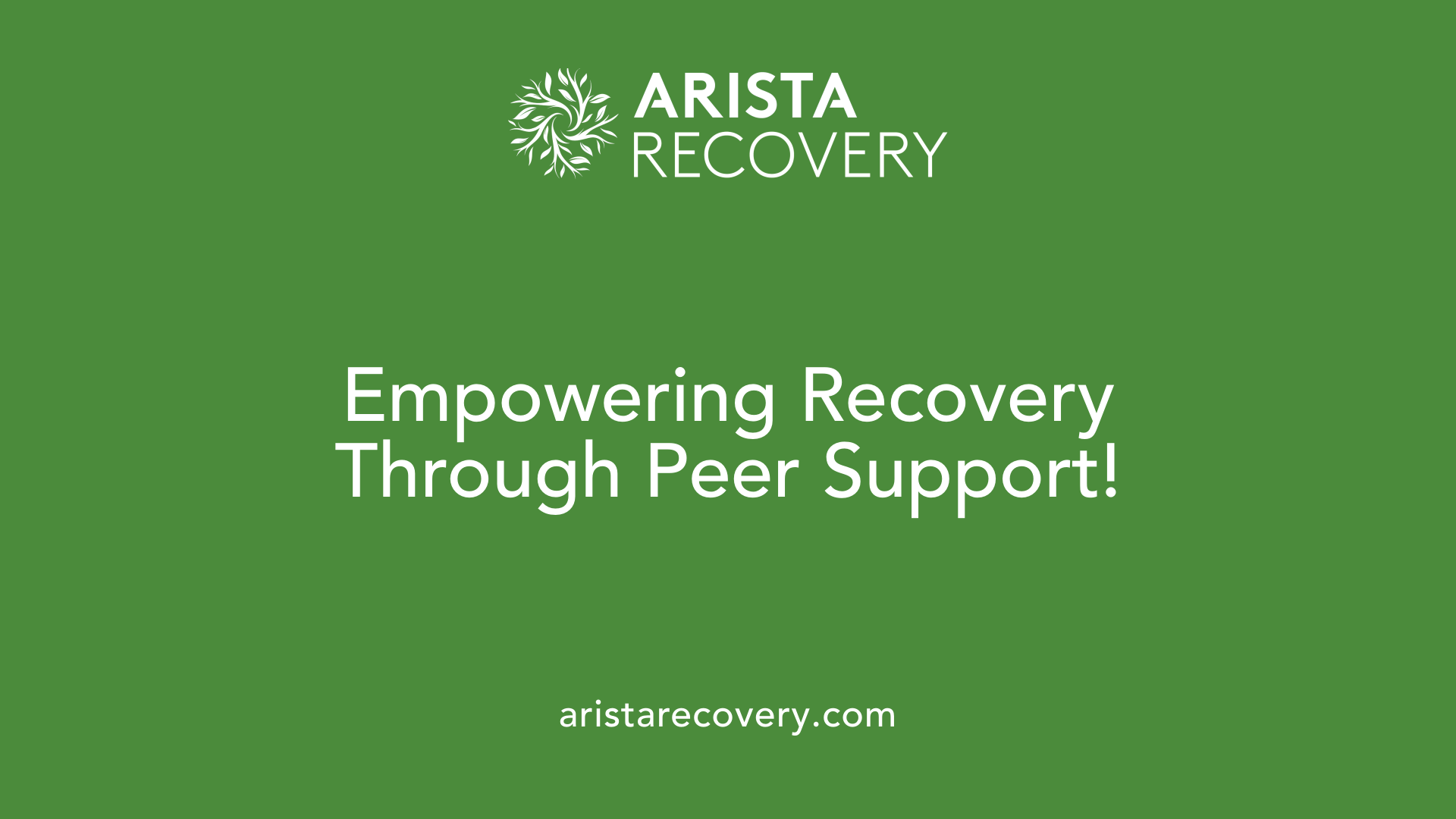 Empowering Recovery Through Peer Support!