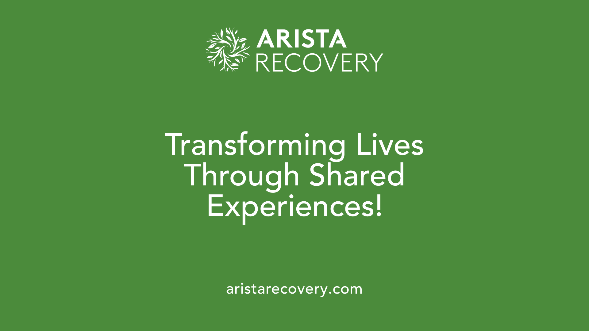 Transforming Lives Through Shared Experiences!
