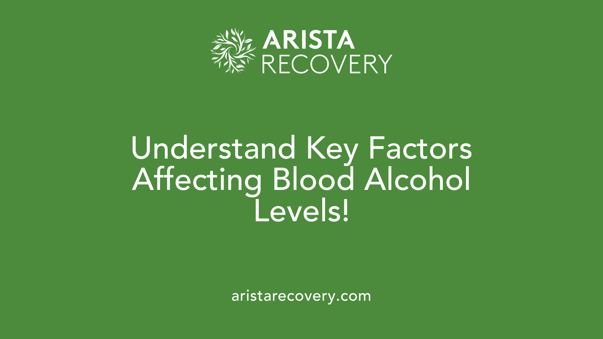 Understand Key Factors Affecting Blood Alcohol Levels!