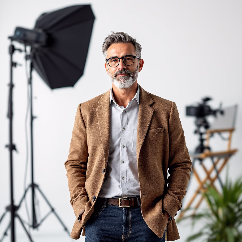 [team] image of a team member (for a film production company)