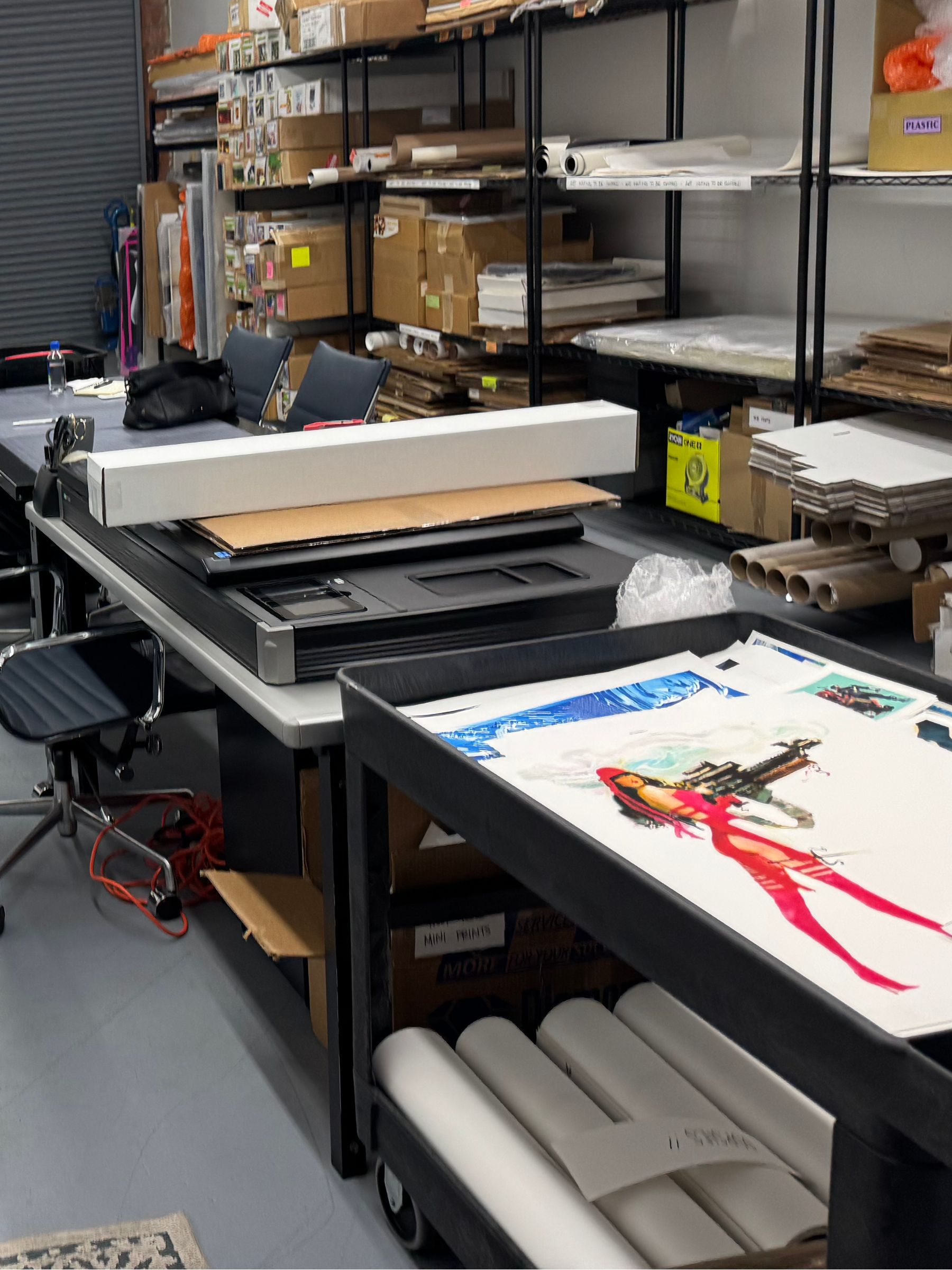 image of product in use at a manufacturing plant