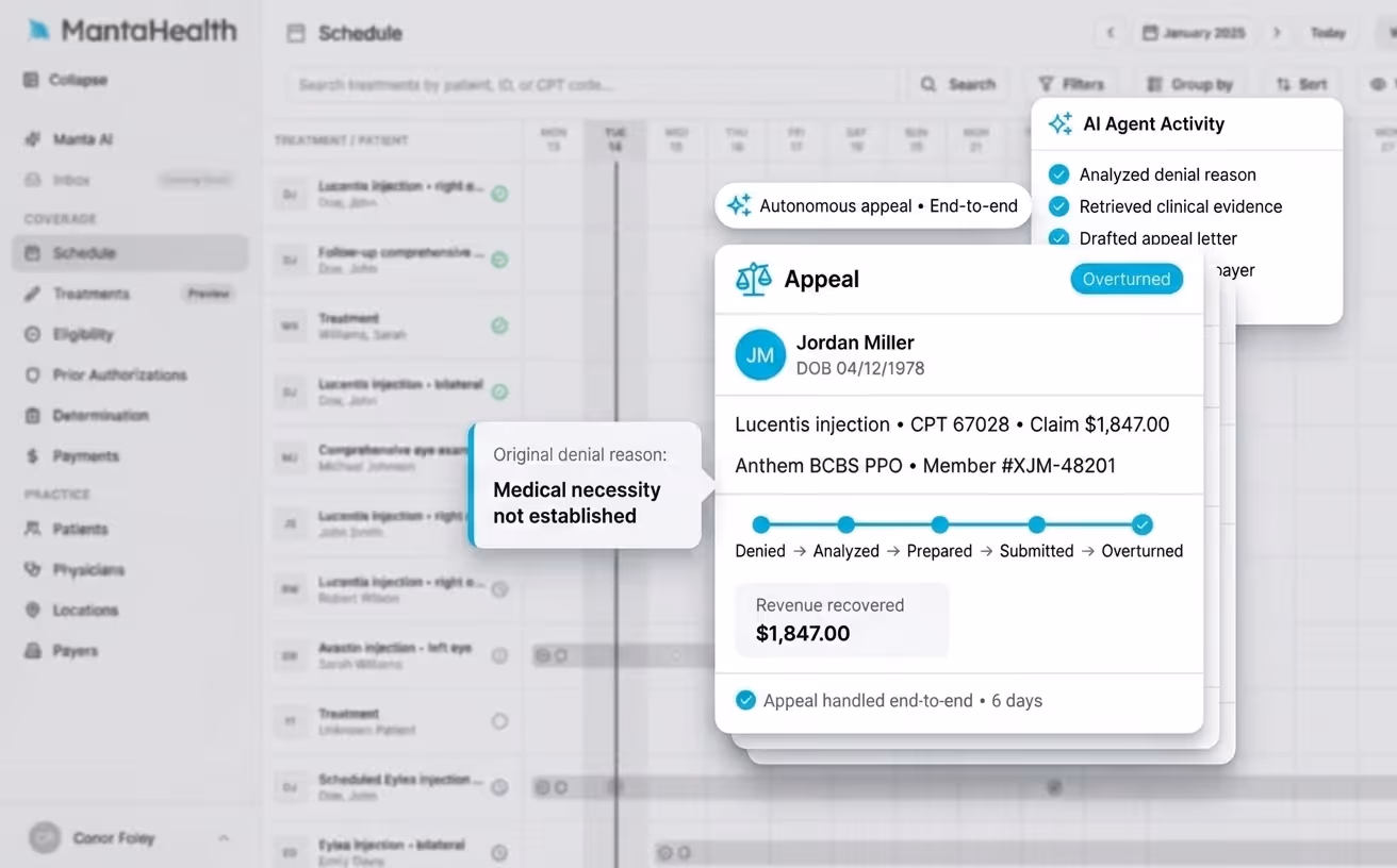 Agentic Appeals Screenshot