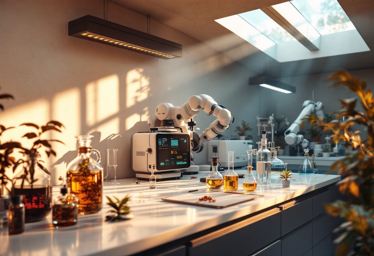 image of industrial setting for automation (for an ai robotics and automation)