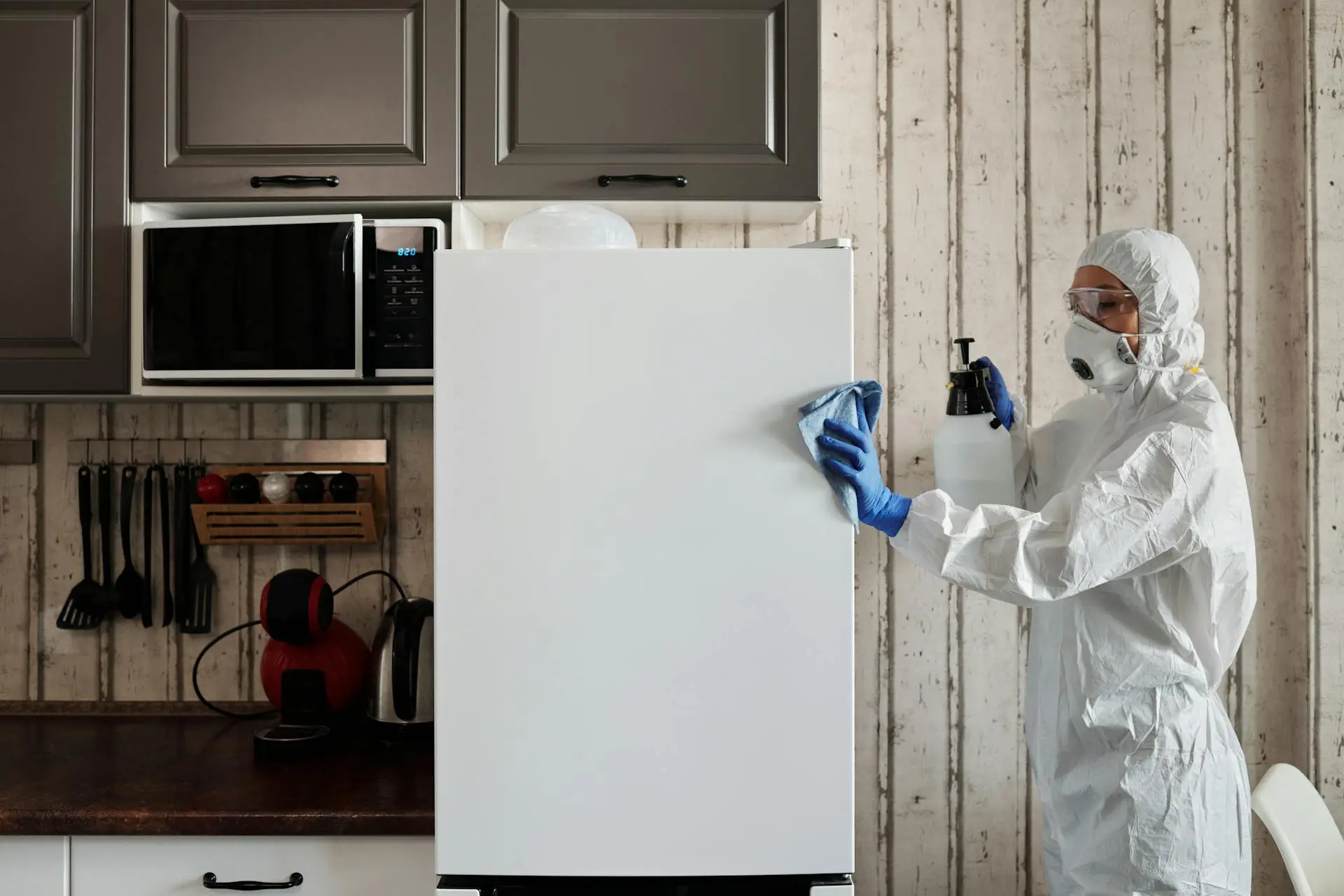 cleaning home