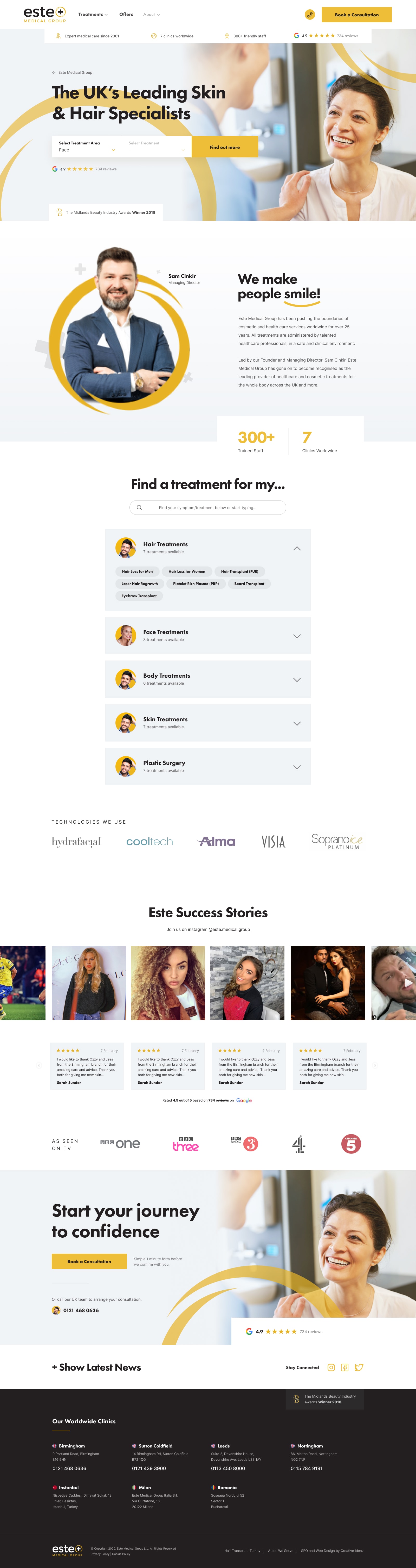 Este Medical Group Website