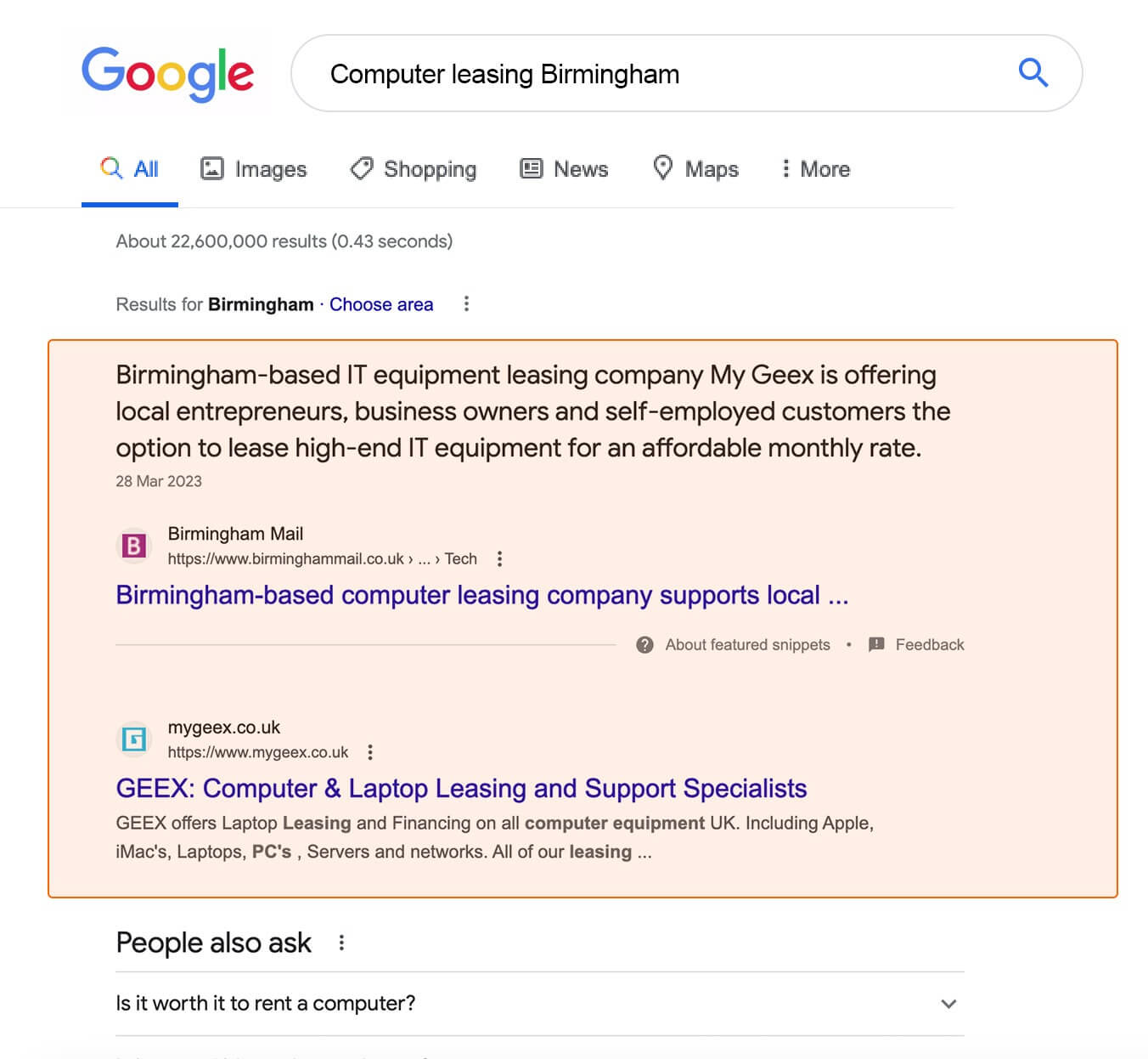SEO Agency Birmingham