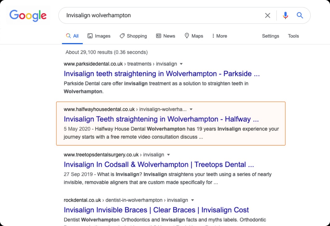 Digital marketing for Dentists