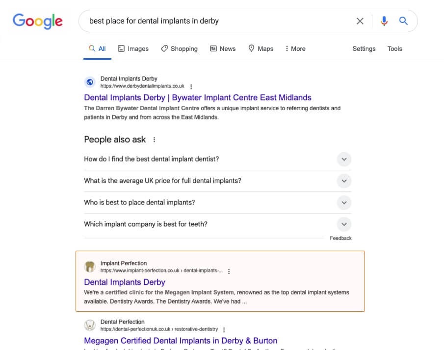 Dental SEO