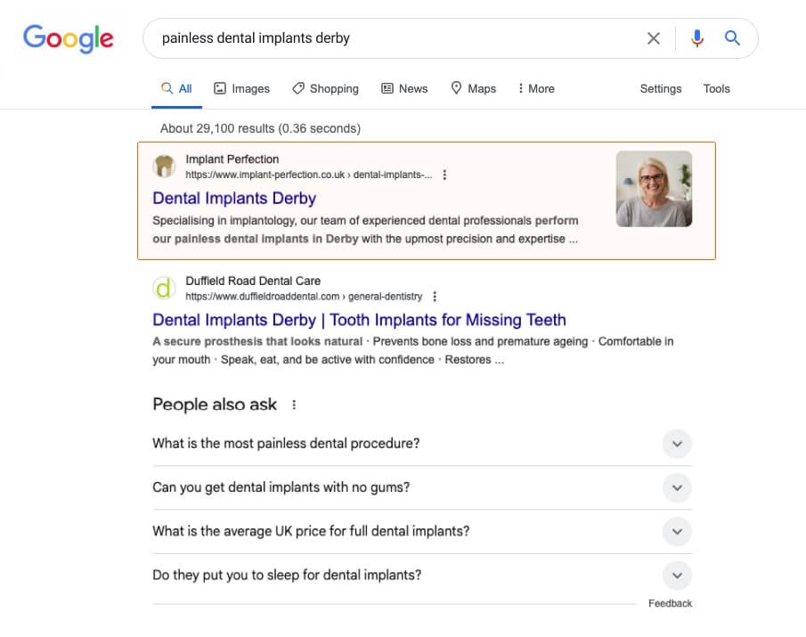 SEO for local Dental Practices