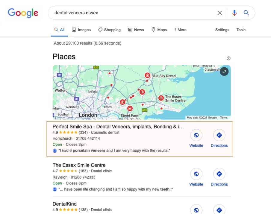 Local Dental SEO