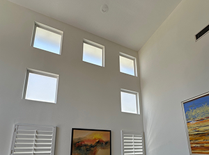 Home with Panorama White Frost window film