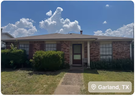 Garland, TX Property