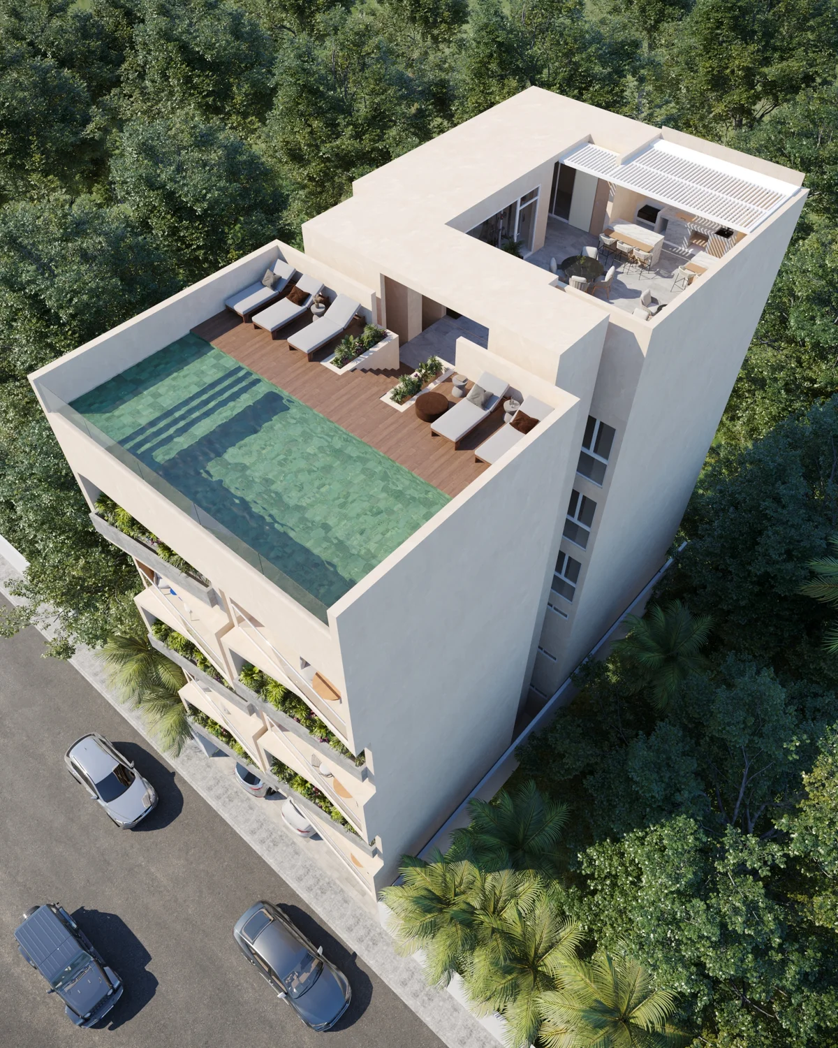 Image of a Rooftop Pool, featuring Sundeck and Rooftop Terrace.