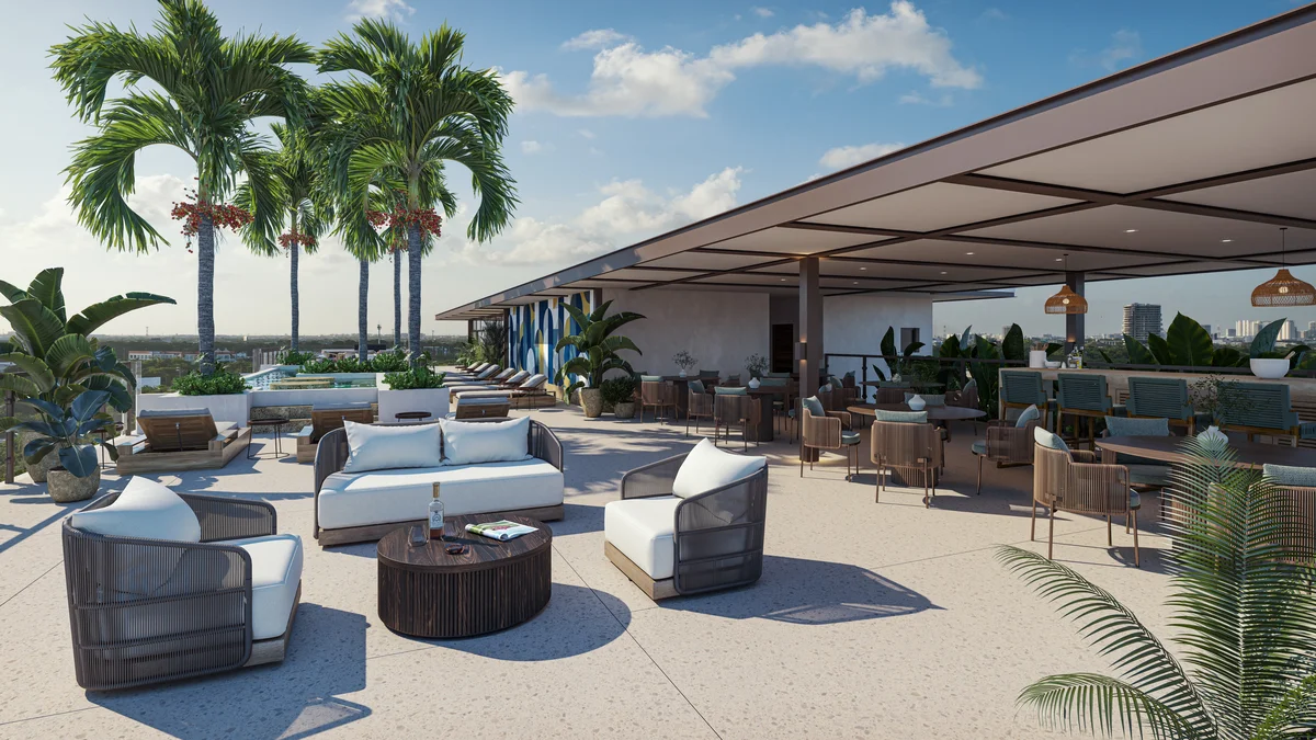 Image of Swimming Pool at Hodela, featuring Rooftop Terrace, Swimming Pool.