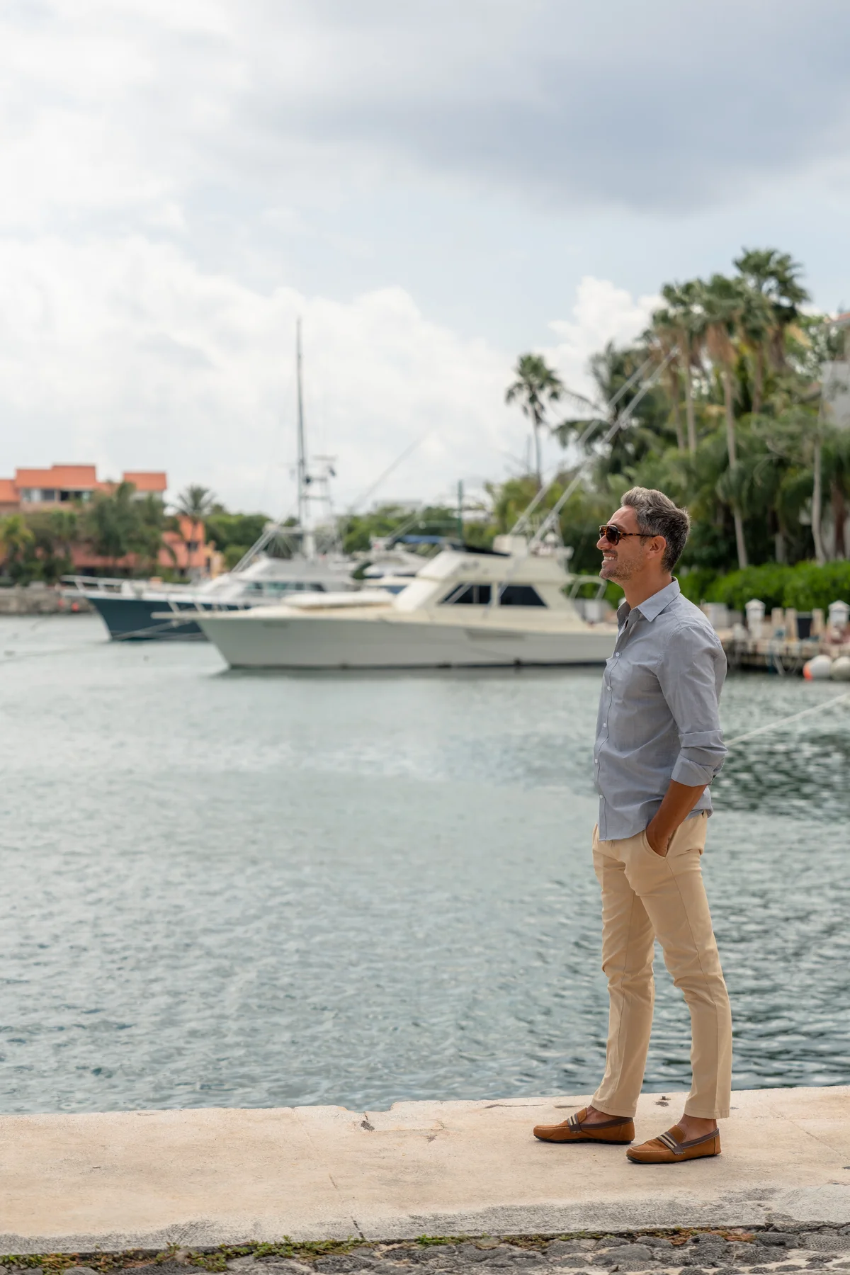Image of a Marina View, featuring Waterfront Living and Boat Slips.