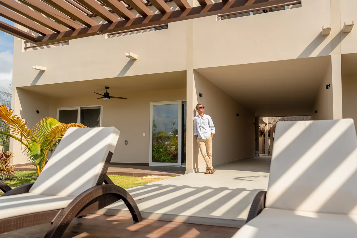 Image of Garden at Tao Nautico, featuring Modern Architecture, Outdoor Patio.