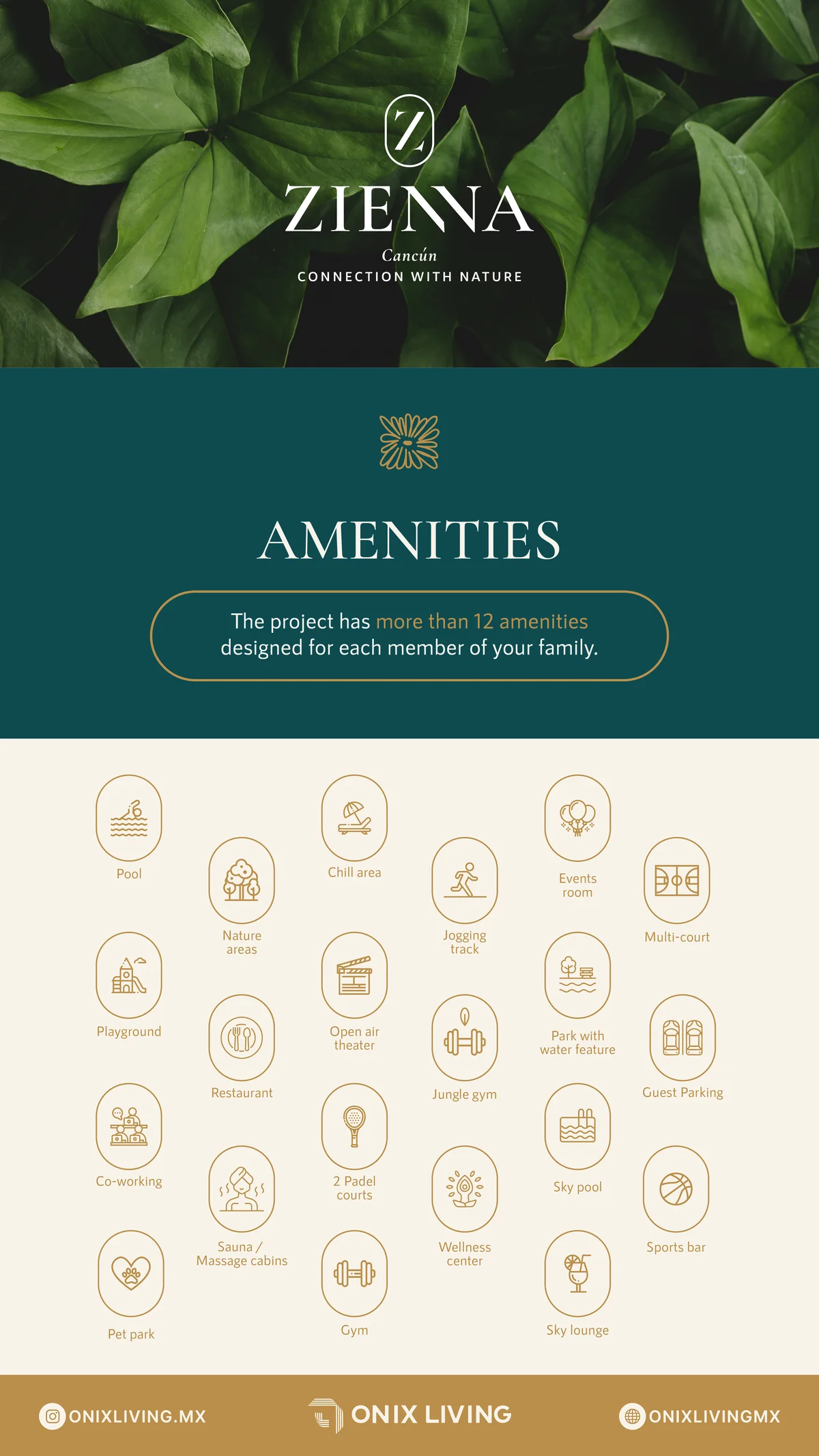 Image of a Sky Pool, featuring Sky Lounge and Wellness Center.