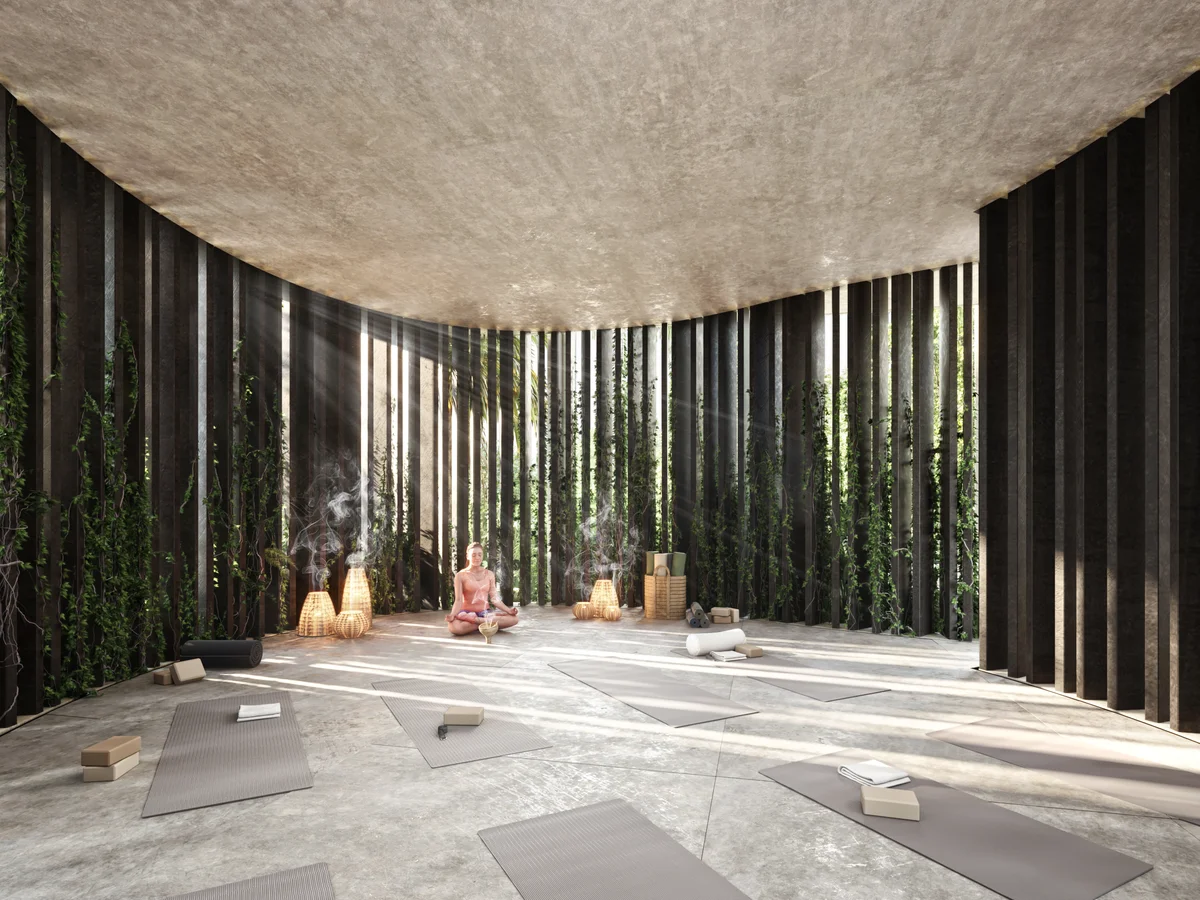 Image of Yoga Deck at The Tribe, featuring Yoga Studio, Meditation Room.
