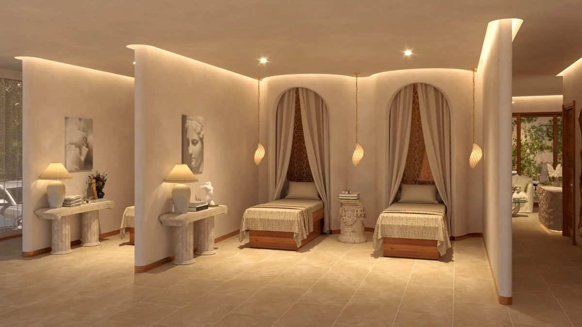 Image of Spa at Afrodita, featuring Spa Room, Wellness Center.
