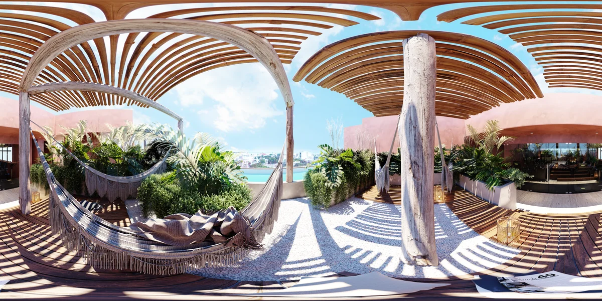 Image of Swimming Pool at Ikuku, featuring Rooftop Terrace, Luxury Amenities.