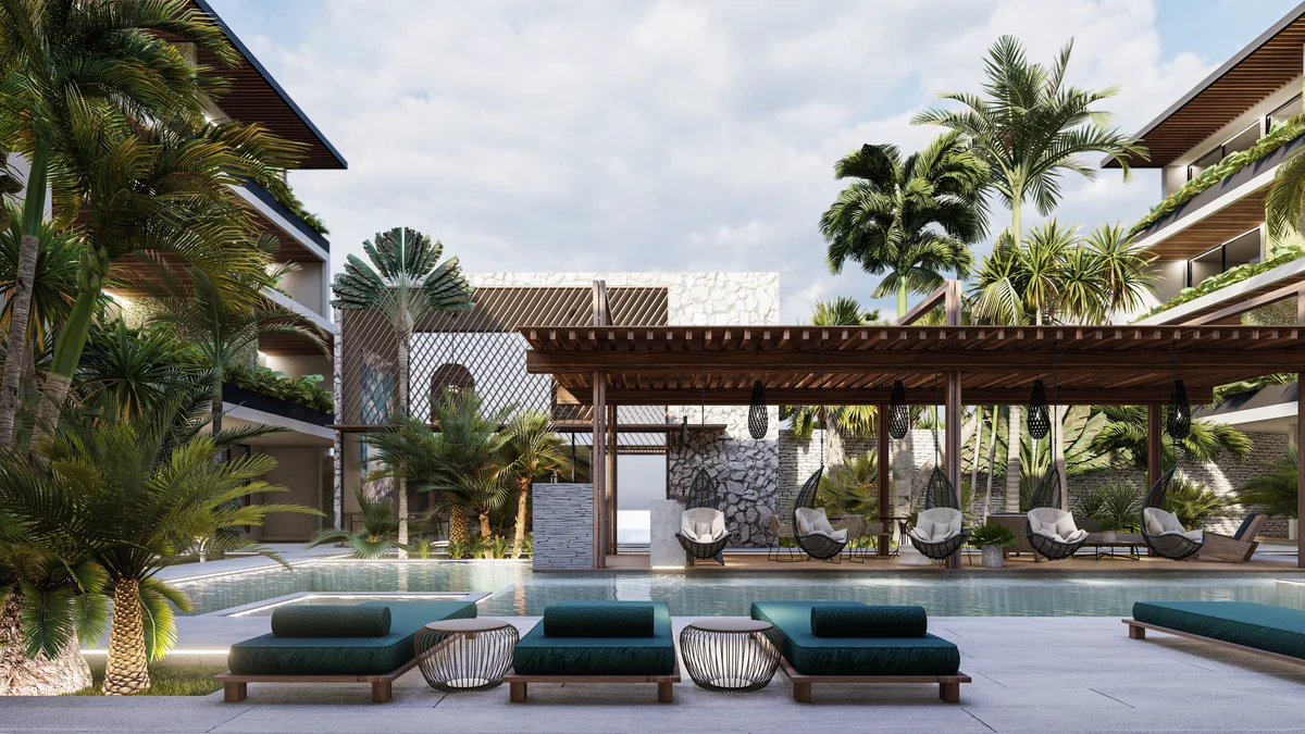 Image of Swimming Pool at Nygma, featuring Resort-Style Pool, Luxury Amenity Deck.