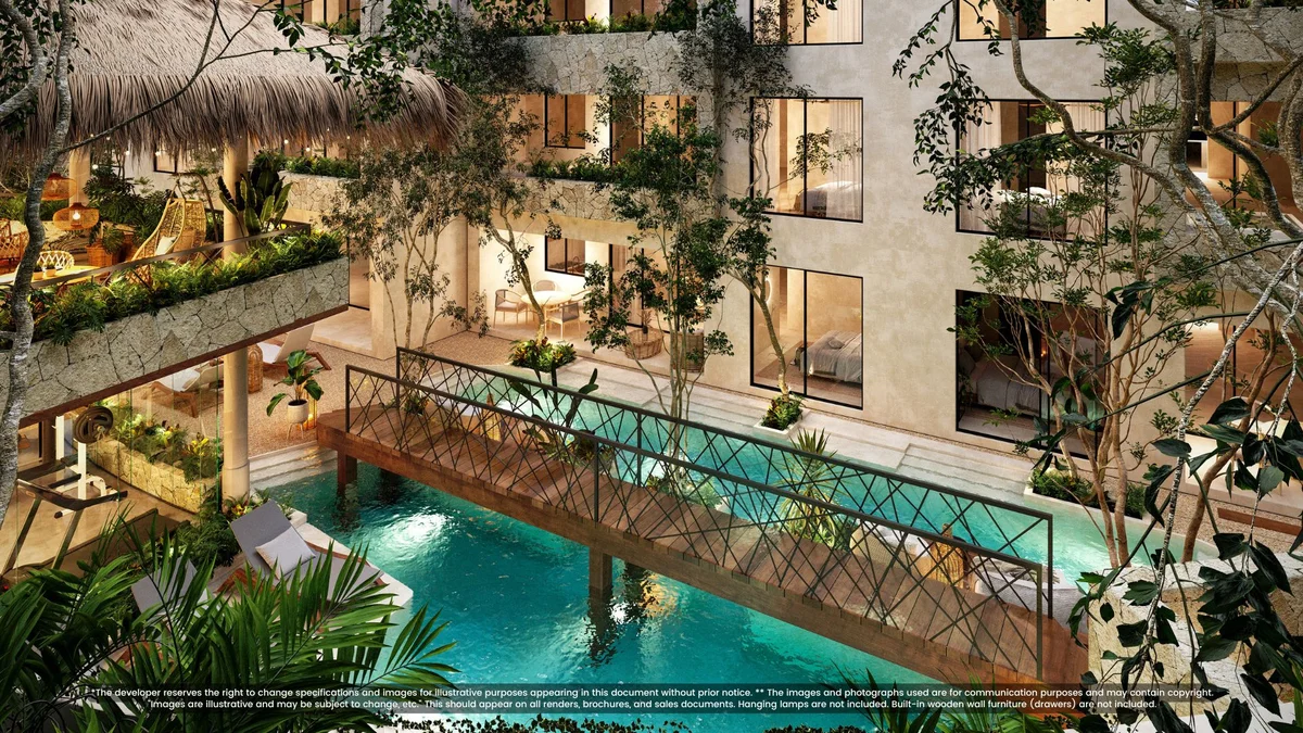 Image of Swimming Pool at Itza Selva 2, featuring Resort Style Living, Courtyard Pool.