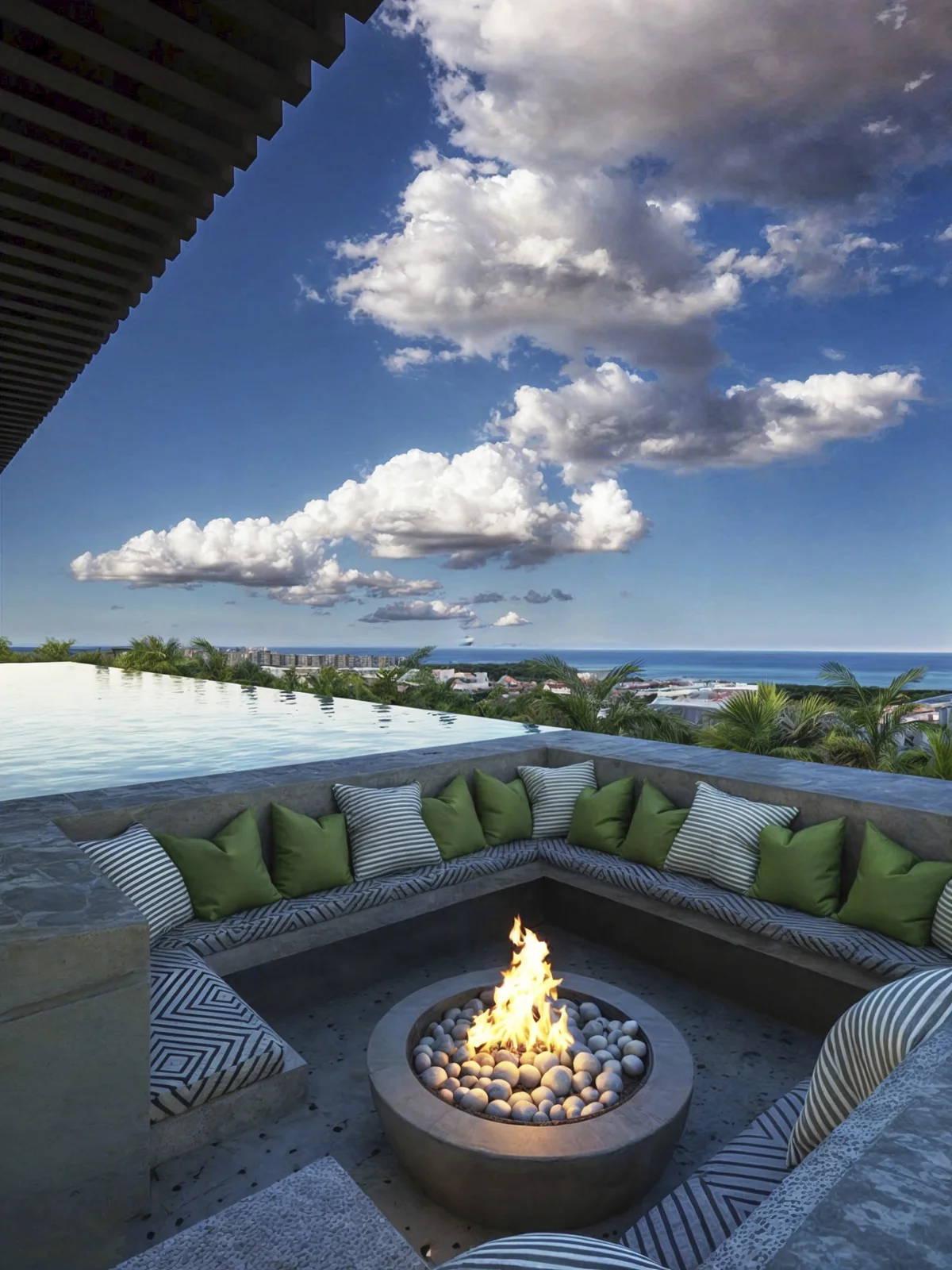 Image of Swimming Pool at Baay, featuring Rooftop Terrace, Infinity Pool.