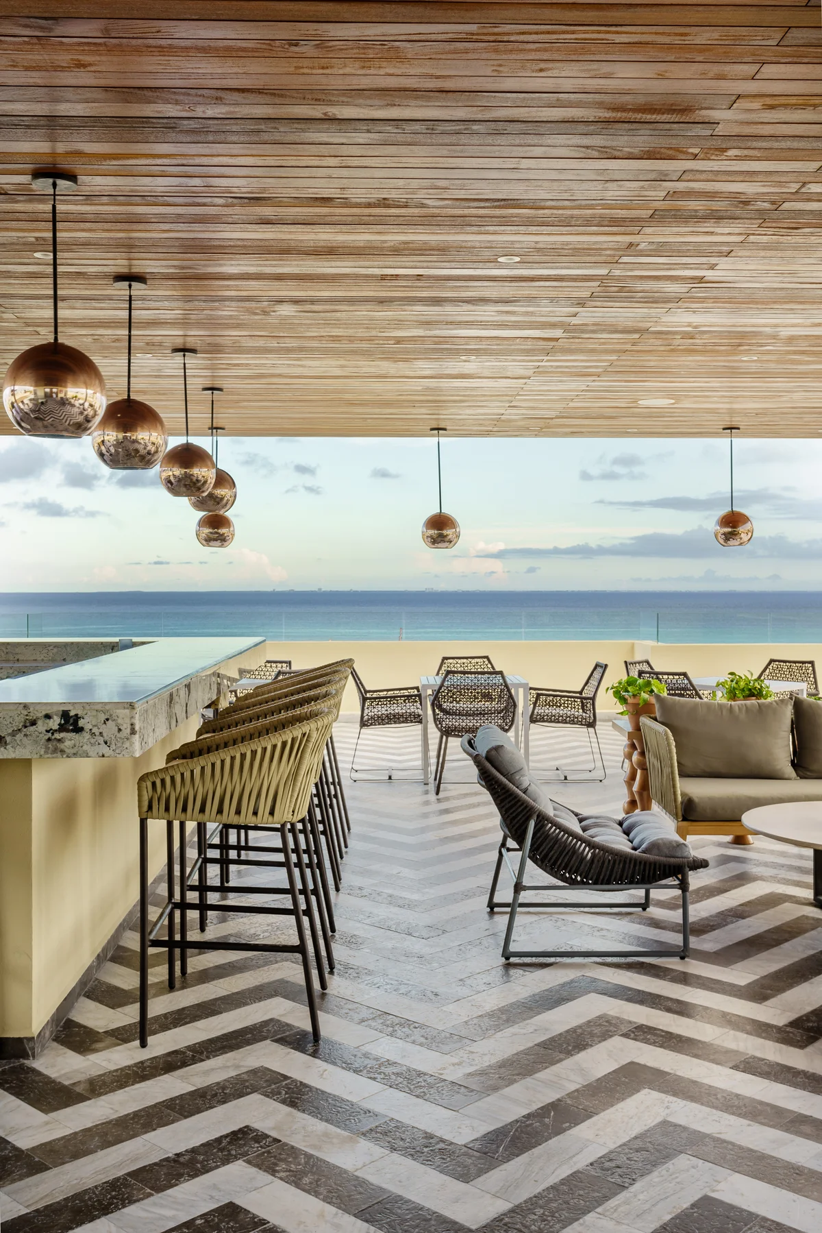 Image of Rooftop Terrace at Singular Joy, featuring Rooftop Terrace, Ocean View Bar.