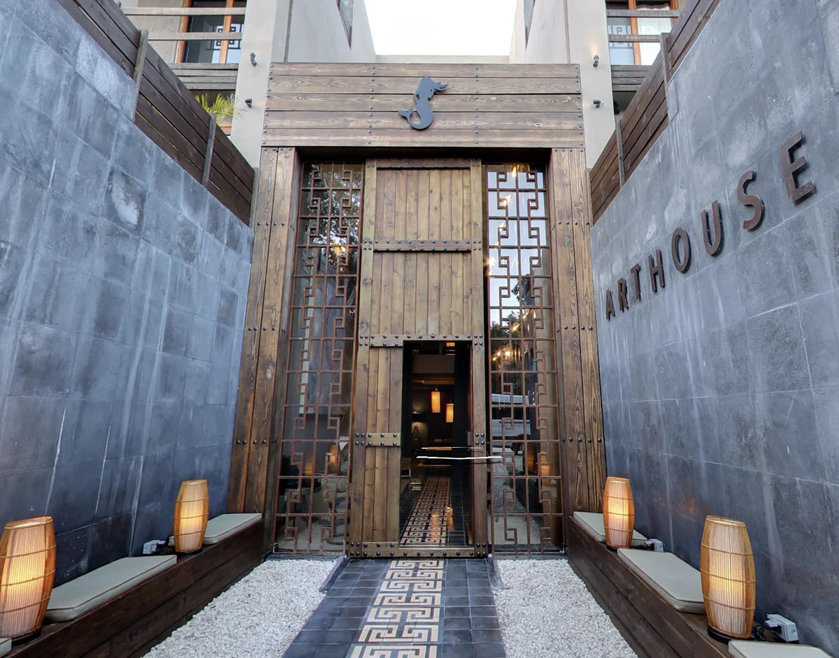 Image of Lobby at Arthouse, featuring Building Entrance, Modern Architecture.