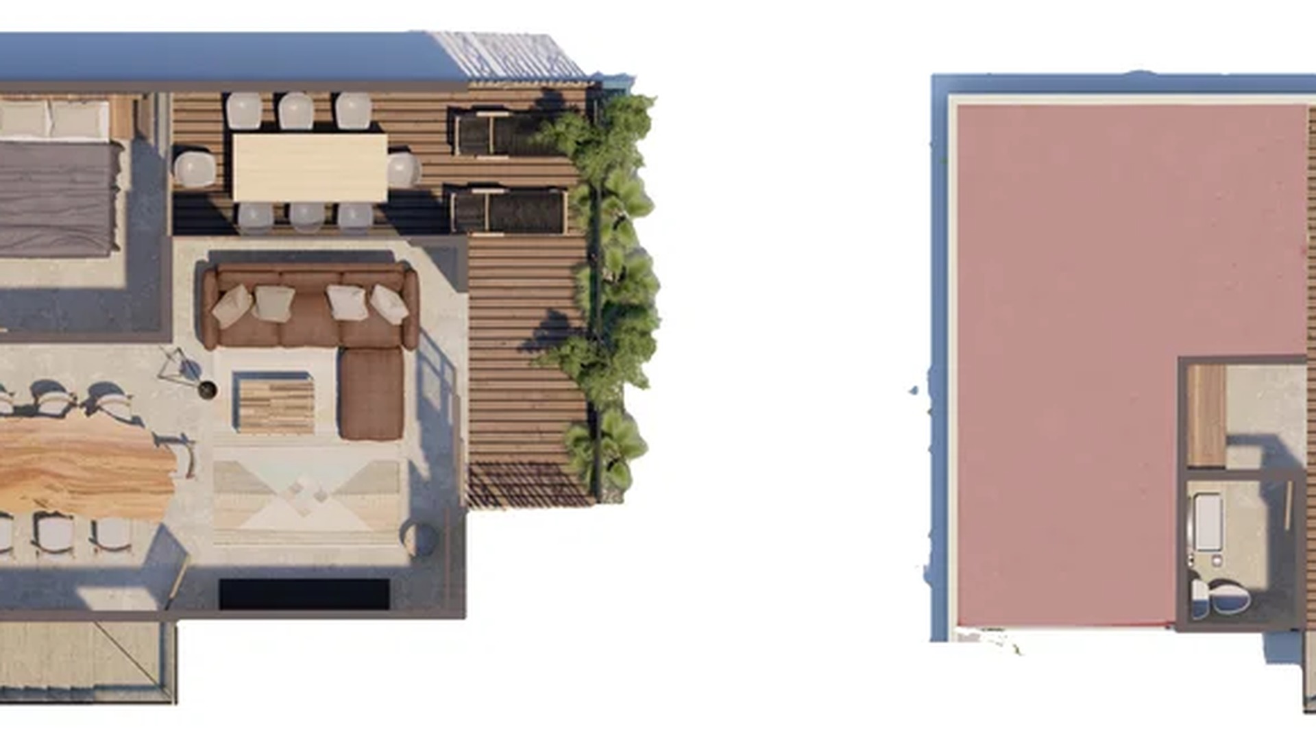 Image of a Rooftop Terrace, featuring Private Plunge Pool and Outdoor Kitchen.