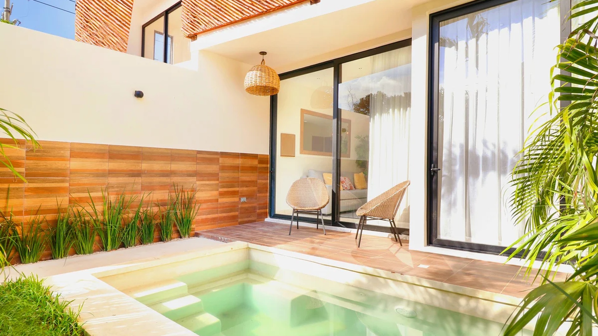 Image of a Private Plunge Pool, featuring Private Patio and Indoor-Outdoor Living.