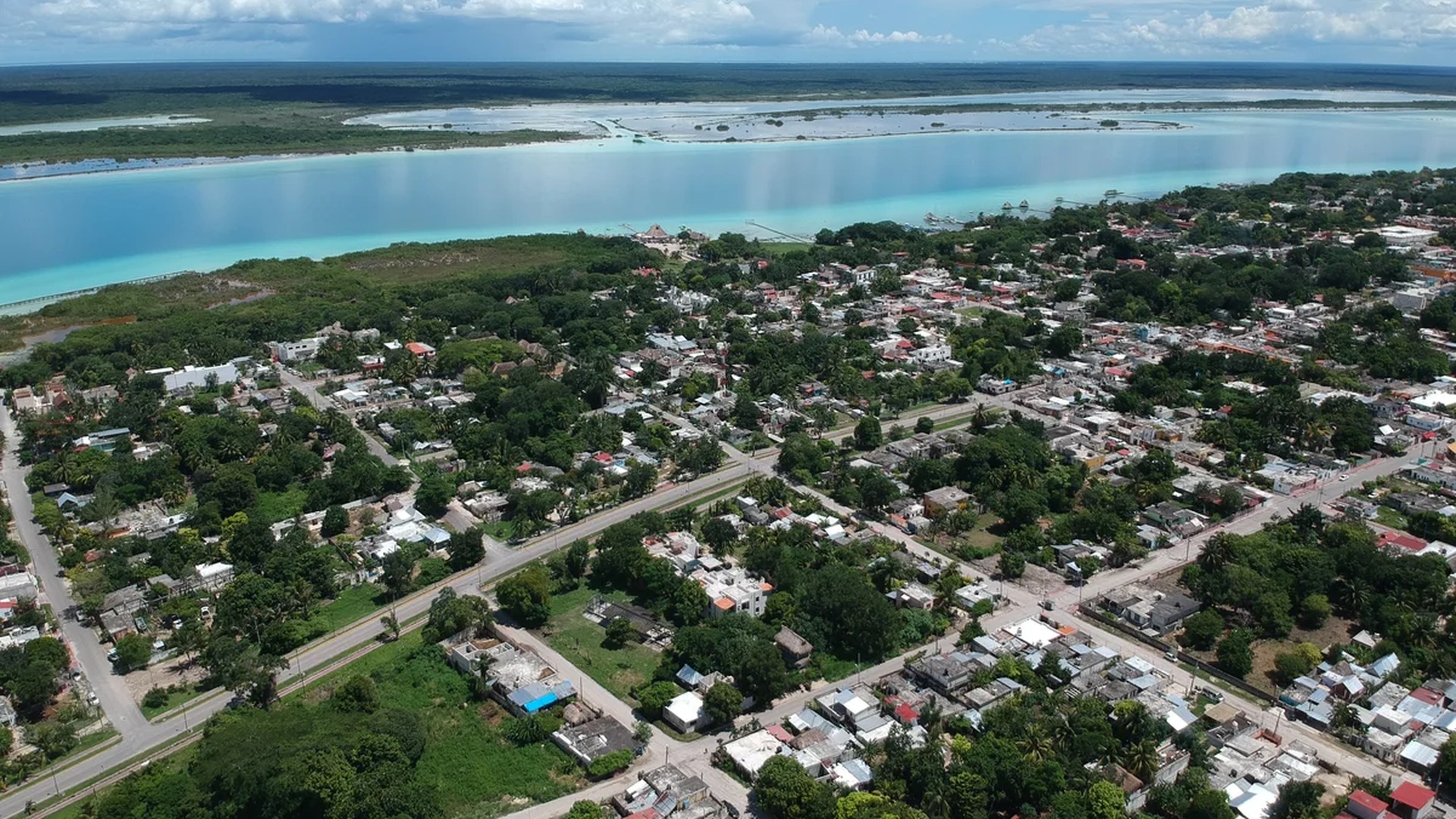 Image of a Aerial View, featuring Waterfront Community and Lagoon View.