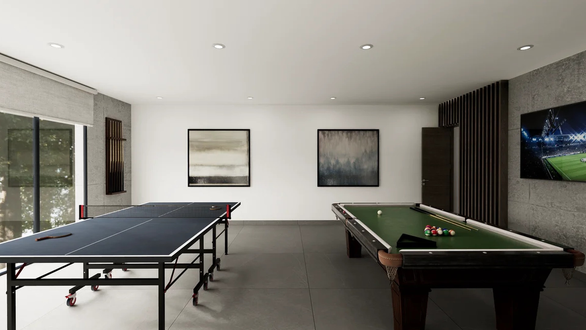Image of a Game Room, featuring Recreation Room and Pool Table.